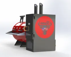 PIT SMOKER BBQ MAQUETE