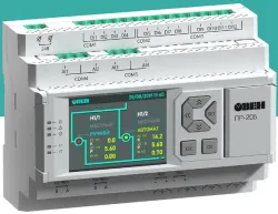 Programmable relay with display and control buttons PR205DIN7