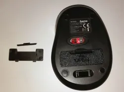 Quick and Dirty Battery Cover for Hama MW-400 Mouse 