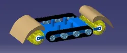 Robot nettoyeur des panneaux solaires
