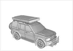 ROOF TENT FOR OFF-ROAD SUV