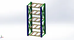 SHEET METAL SHELF SYSTEM