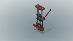 single ram bullet swage press