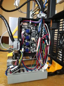 SKR MINI E3 cover Prusa remix for 20x20 extrusion with outside opening door
