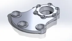 Solidworks initial model