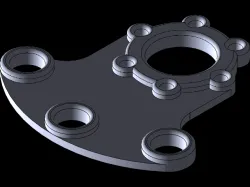 SolidWorks  Initial Model