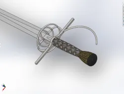 Spanish rapier (Espada ropera)