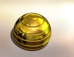 Spiral Grooved Spinner Ball