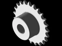 SPROCKET 23 Z (03-1) 5x2,5mm DIN 8187-ISO_R 606