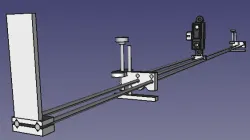 Strain gauge with SHARP IR Sensor