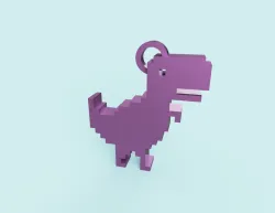 T-rex keychain