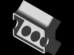 V6 Engine block