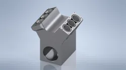 V6 Engine Block