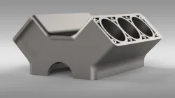 V6 Engine Block