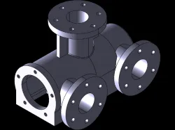 Valve chest of a Force Pump