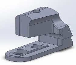 VFC SCAR-H & MK17 Stock Latch & Shell Deflector (Airsoft)