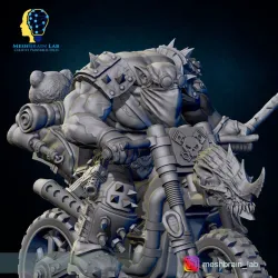 Wasteland Biker Ork Model 4