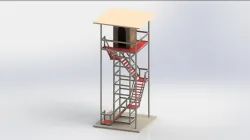watch tower in SOLIDWORKS