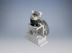 working model four stroke engine.