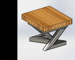 Z wooden Table