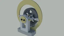 1 CYLINDER COMBER ROTARY STEAM ENGINE