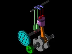 1 cylinder engine