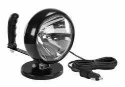 100W Sealed Beam HIR Spotlight w/ Handle - 3.25" Magnetic Base - 12 Million Candlepower - 750' Beam
