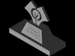10M Achievement Trophy
