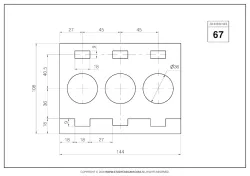 2D CAD EXERCISES 67 IN SOLIDWORKS