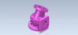 3D CAD Basic exercise/3-Way Valve/Válvula de 3 Vías/Autodesk Inventor Pro