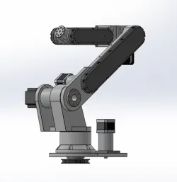 3D printable Stepper powered Robotic Arm- AR3 variation