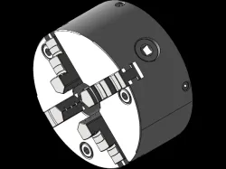 5" (125mm) 4-Jaw Lathe Chuck