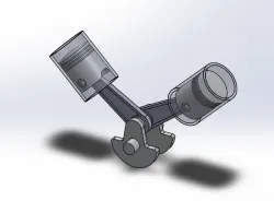 90deg V-Twin Assembly