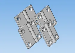 Aluminum Alloy Universal Hinge