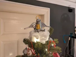 Angelic Dickbutt Christmas Tree Topper
