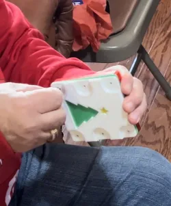 Annoying gift card box for 3mm Allen bolts