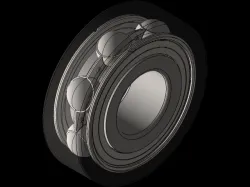 Ball bearing model