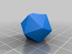 Blank D20