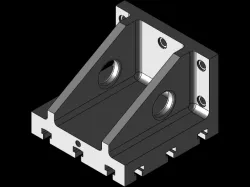 BP22 Angle Plate - T Slotted