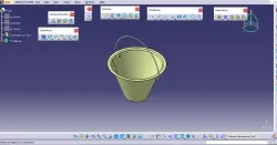 BUCKET (CATIA surface)