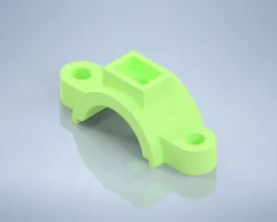 caddexpert CAD 3D Exercise 113/ Pipe clamp Autodesk Inventor Pro