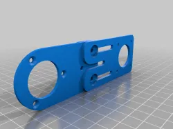 Celestron C8 telescope bracket for DIY focuser with NEMA14 stepper motor