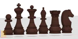 Chess pieces project