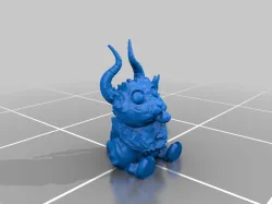 Chibi Krampus Ornament 