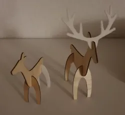 Christmas Deer Decoration