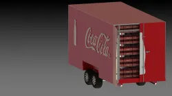 coca cola trailer