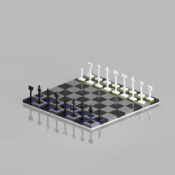 Complete Chess Set Design