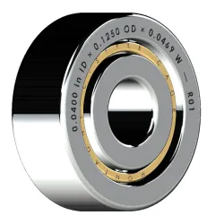 COMPLETE R OPEN TYPE MICRO INCH SERIES BEARING LIBRARY — SolidWorks and Step Miniature Bearing Models