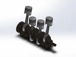 Cylinder engine(Crankshaft and piston assembly)