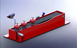 Design of an automatic apple sorting system using computer vision